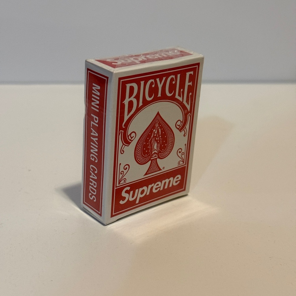 Supreme x Bicycle Mini Playing Cards NEW Sealed FW21 - J4